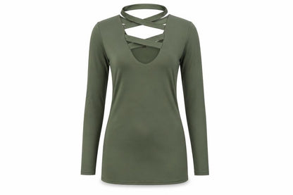 I-X LONDON Womens Green   Basic T-Shirt Size 8