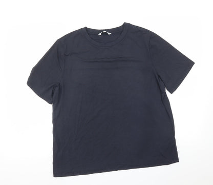 Womens UK Size 14 NEXT Blue Basic T-Shirt