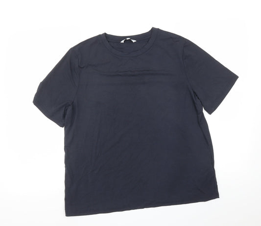 Womens UK Size 14 NEXT Blue Basic T-Shirt