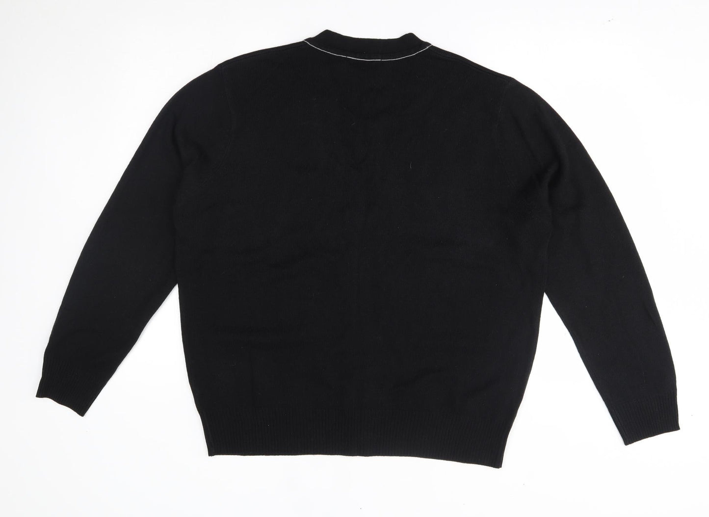 George Womens Black   Cardigan Jumper Size L