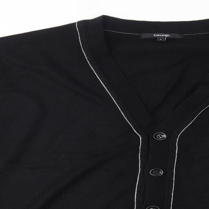 George Womens Black   Cardigan Jumper Size L