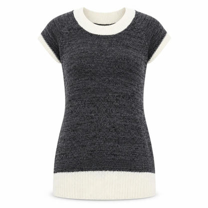 Front view of Originals women’s grey tunic jumper, size M