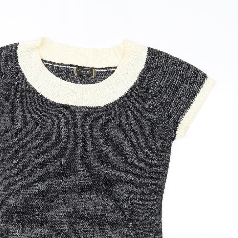 Womens UK Size M Originals Grey Tunic Jumper