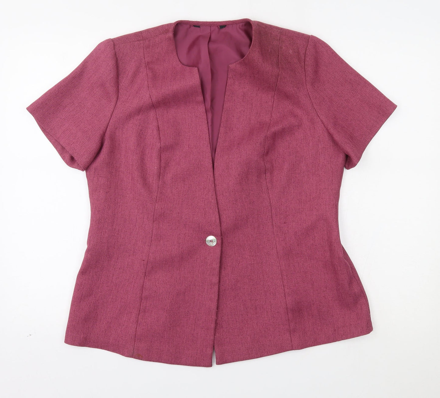 Womens UK Size One Size BM Pink Jacket