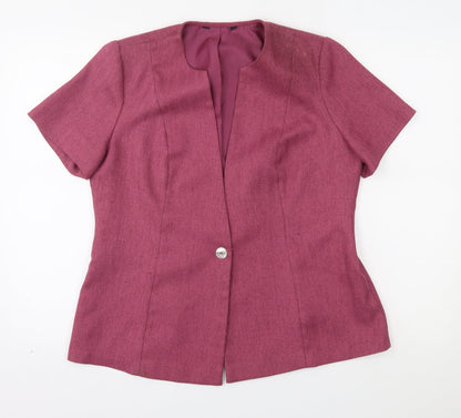 Womens UK Size One Size BM Pink Jacket