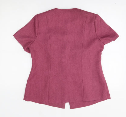 Womens UK Size One Size BM Pink Jacket