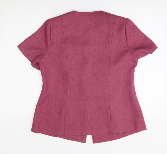 Womens UK Size One Size BM Pink Jacket