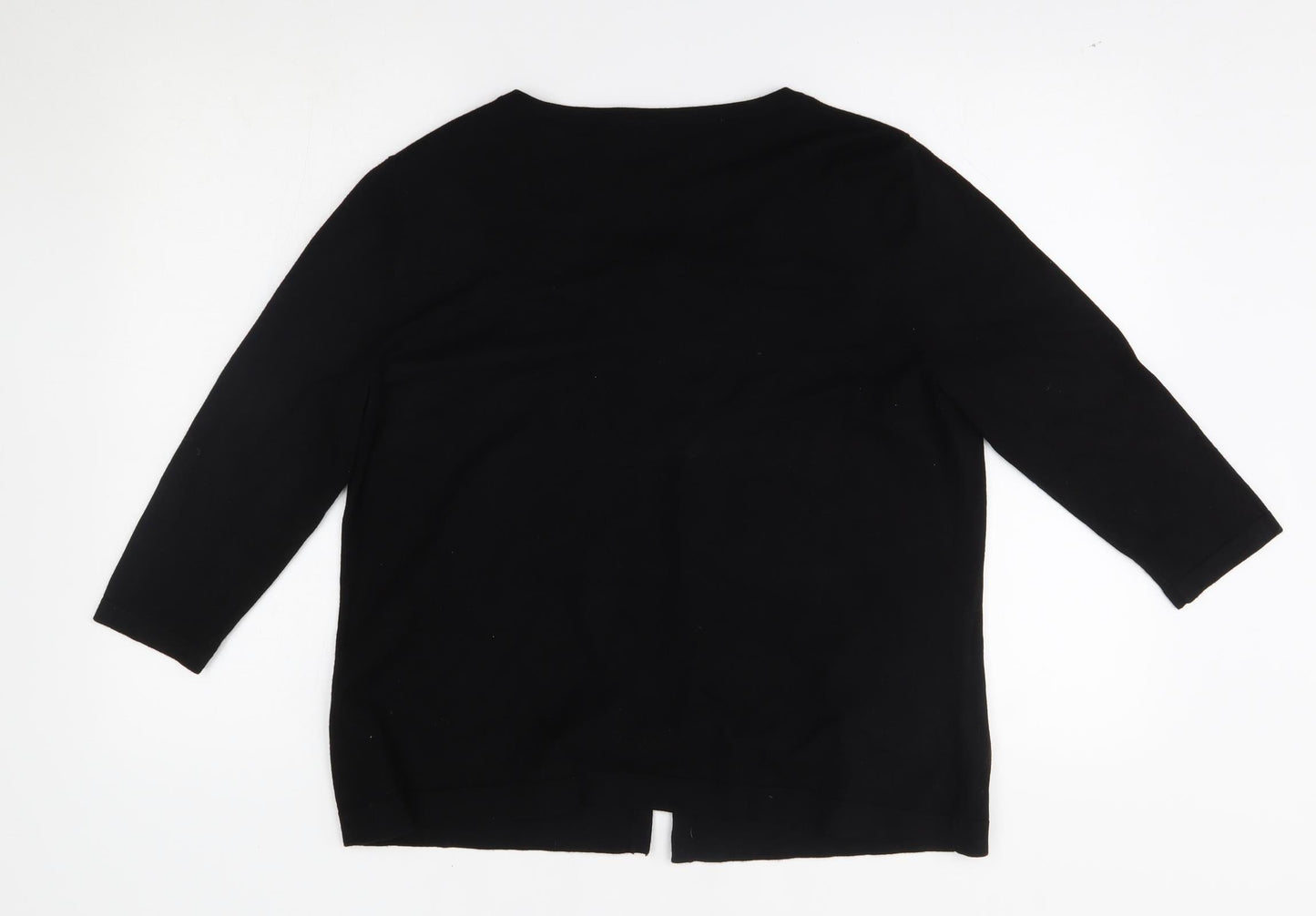 Womens UK Size L Your Sixth Sense Black Cardigan Jumper