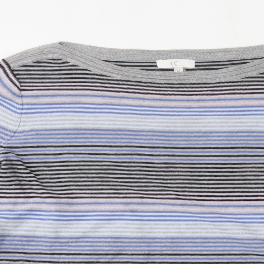 Womens UK Size M cc Blue Pullover Jumper