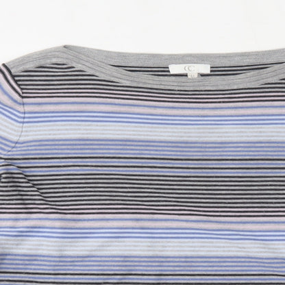Womens UK Size M cc Blue Pullover Jumper