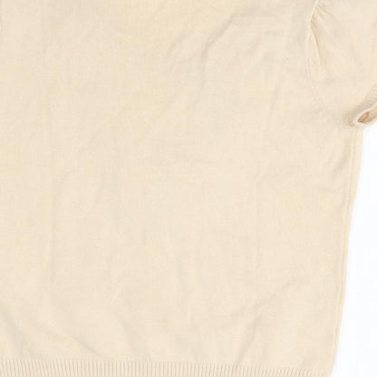 Womens UK Size 12 Soon Beige Pullover Jumper