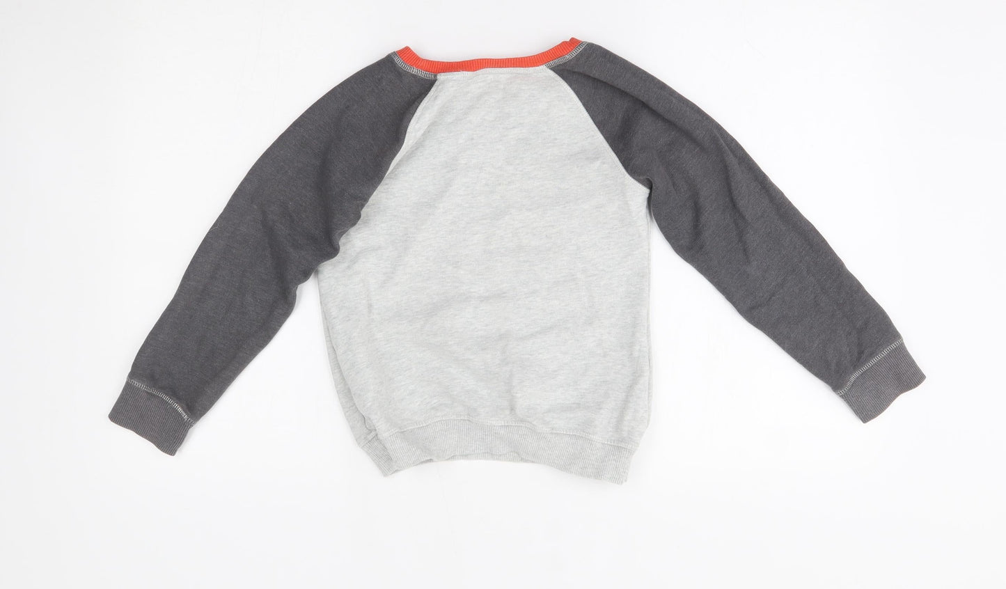 NEXT Girls Grey   Pullover Jumper Size 9 Years  - this is my happy face