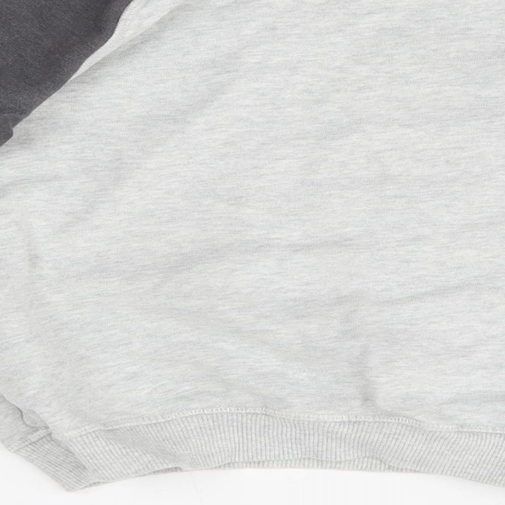 NEXT Girls Grey   Pullover Jumper Size 9 Years  - this is my happy face