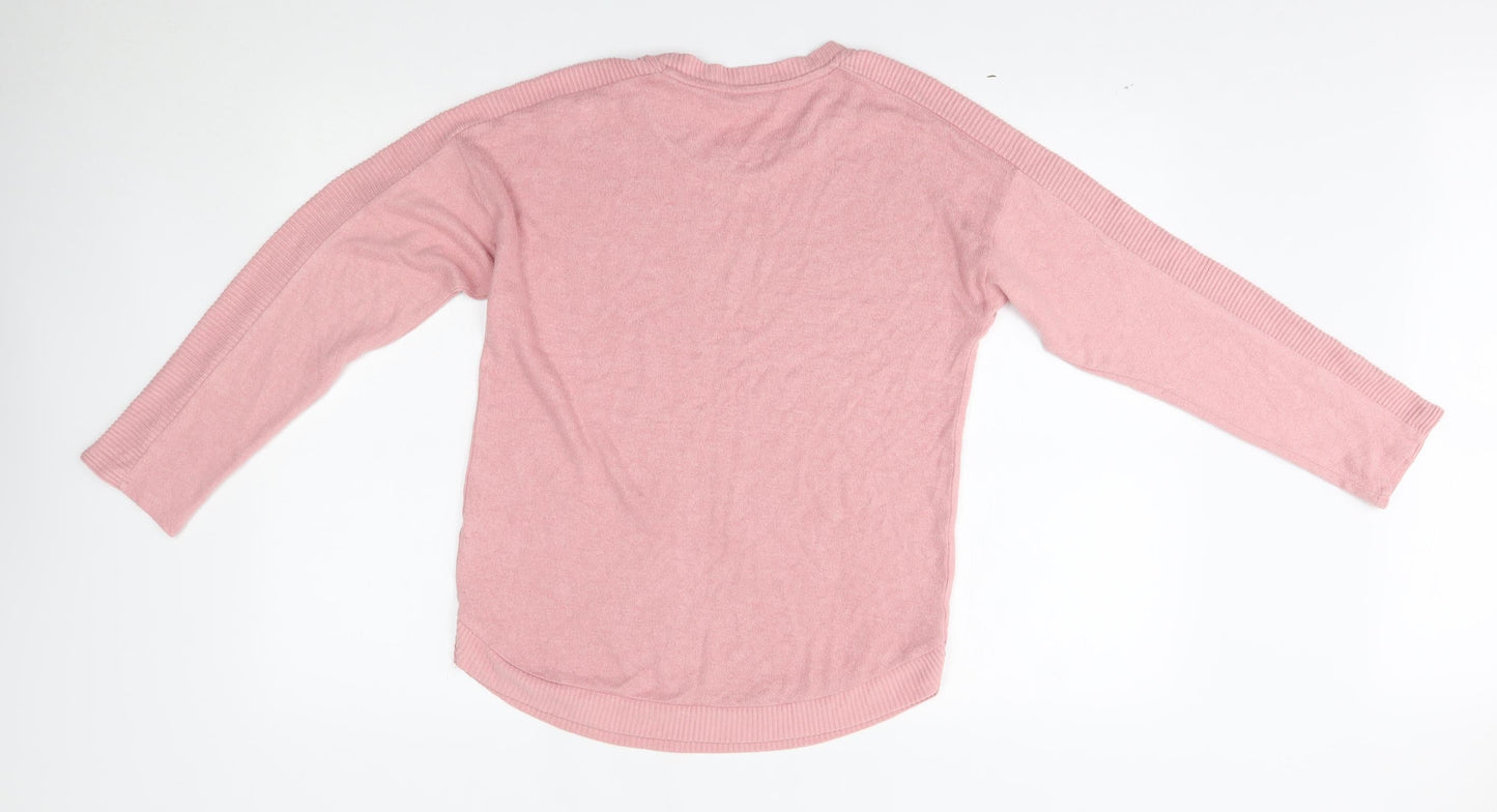 George Womens Pink   Pullover Jumper Size S