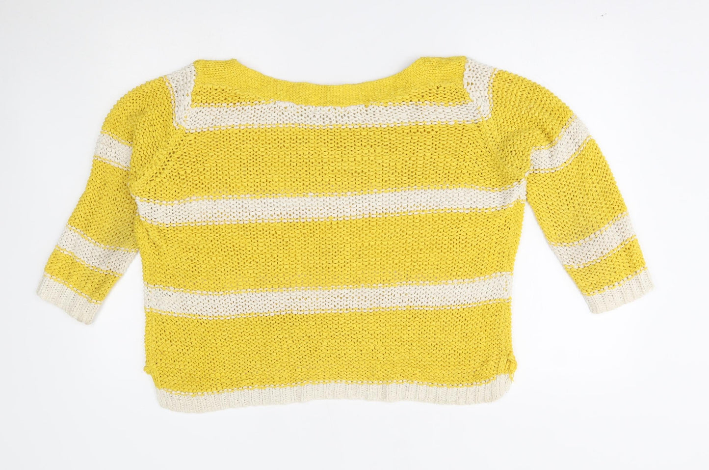 Womens UK Size M encuentro Yellow Pullover Jumper