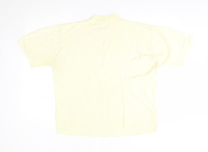Womens UK Size 18 Preworn Yellow Pullover Jumper