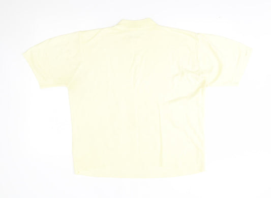 Womens UK Size 18 Preworn Yellow Pullover Jumper
