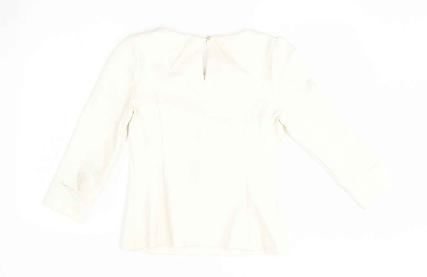 Womens UK Size 10 Oasis Ivory Pullover Jumper