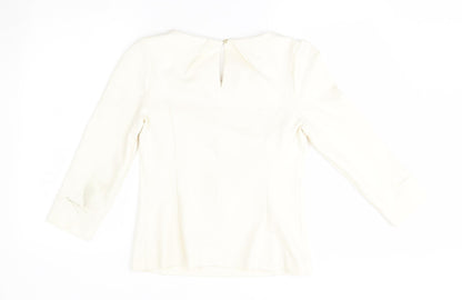 Womens UK Size 10 Oasis Ivory Pullover Jumper
