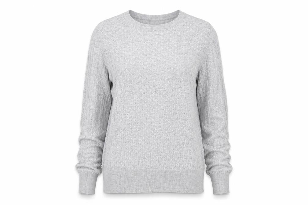 Womens UK Size S H&M Grey Pullover Jumper