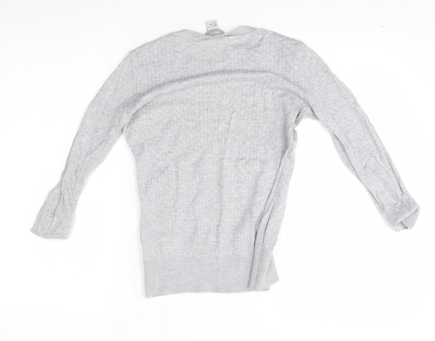 Womens UK Size S H&M Grey Pullover Jumper