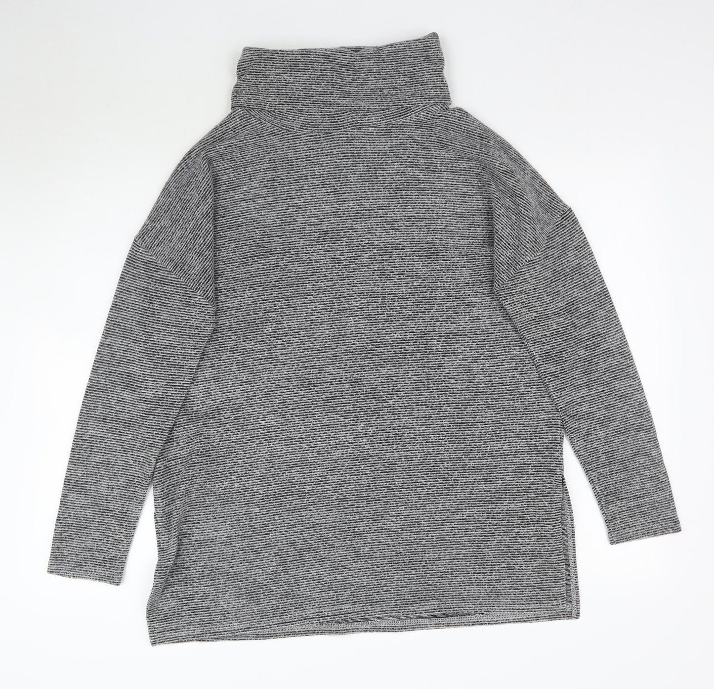 Womens UK Size M New Look Grey Pullover Jumper
