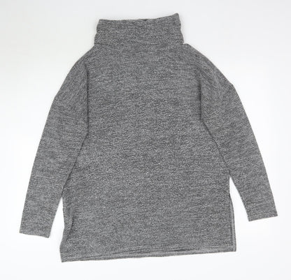 Womens UK Size M New Look Grey Pullover Jumper