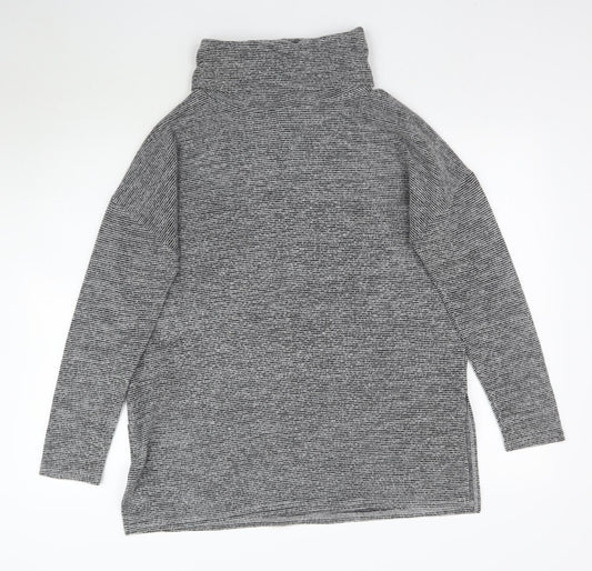 Womens UK Size M New Look Grey Pullover Jumper