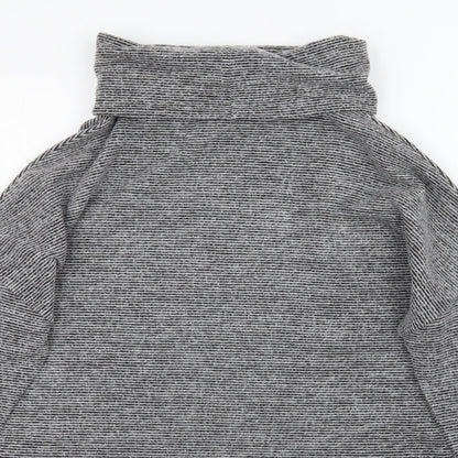 Womens UK Size M New Look Grey Pullover Jumper