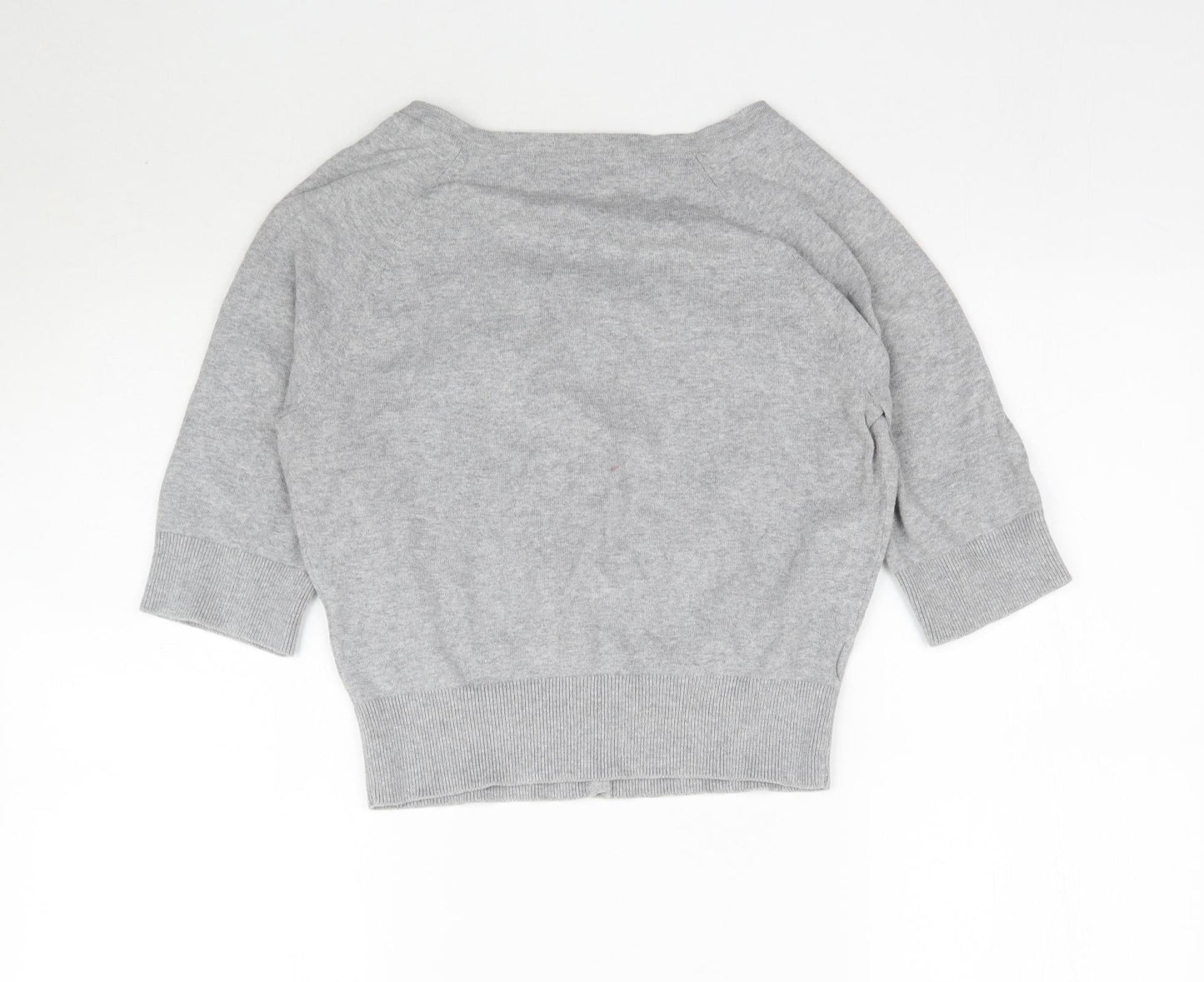 Womens UK Size 12 Matalan Grey Cardigan Jumper