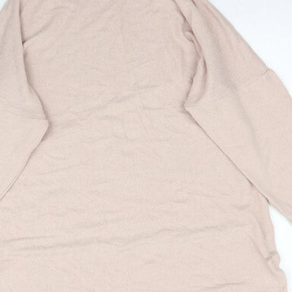 George Womens Pink  Knit Pullover Jumper Size M