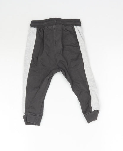 George Baby Grey   Jogger Trousers Size 12-18 Months  - Smile