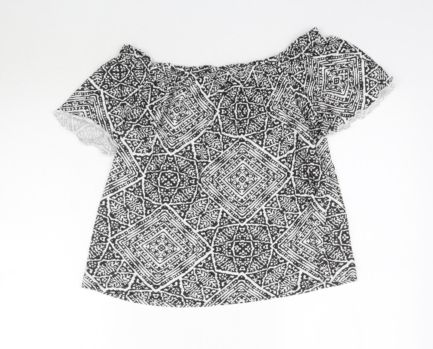 Primark Womens Black   Basic Blouse Size 16