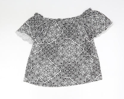 Primark Womens Black   Basic Blouse Size 16