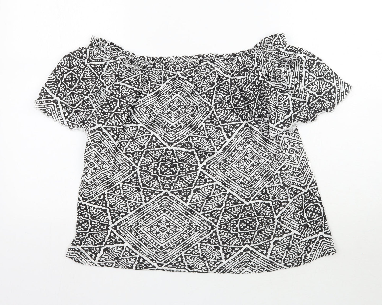 Primark Womens Black   Basic Blouse Size 16