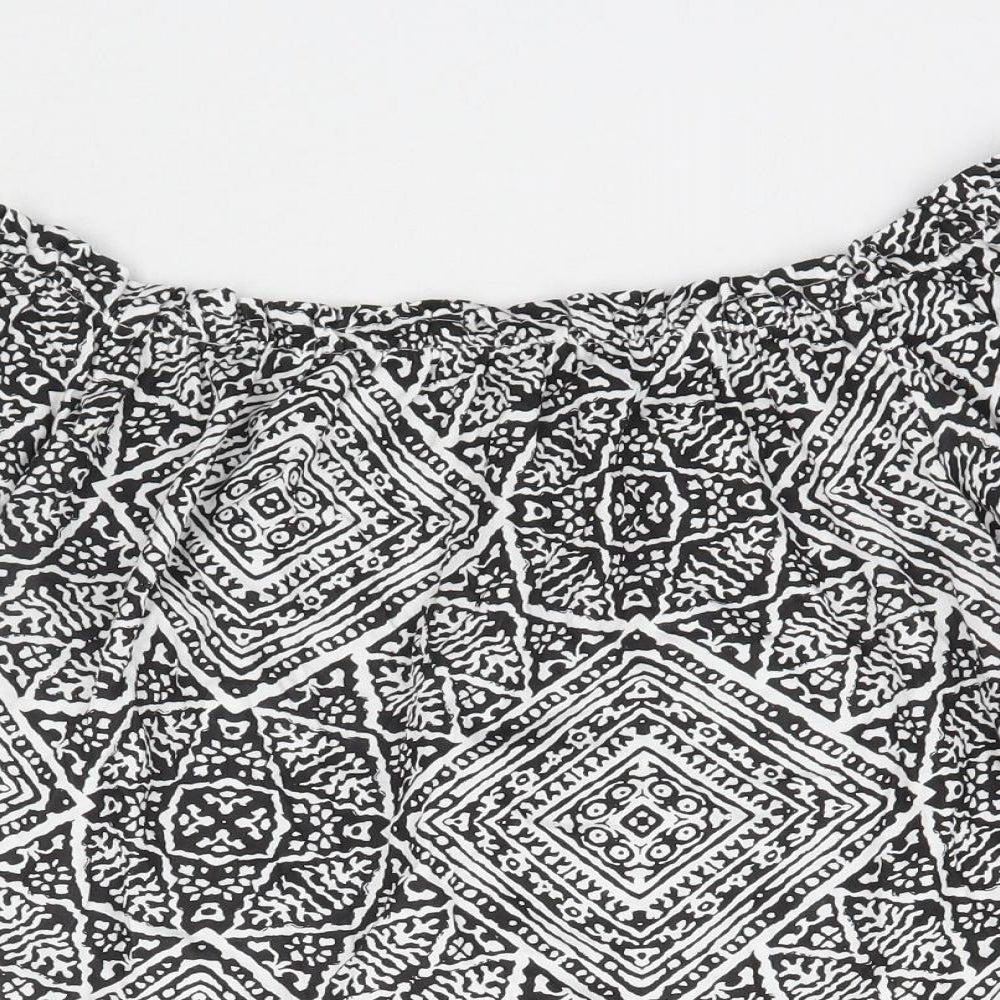 Primark Womens Black   Basic Blouse Size 16