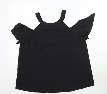 Avon Womens Black   Basic Blouse Size 14