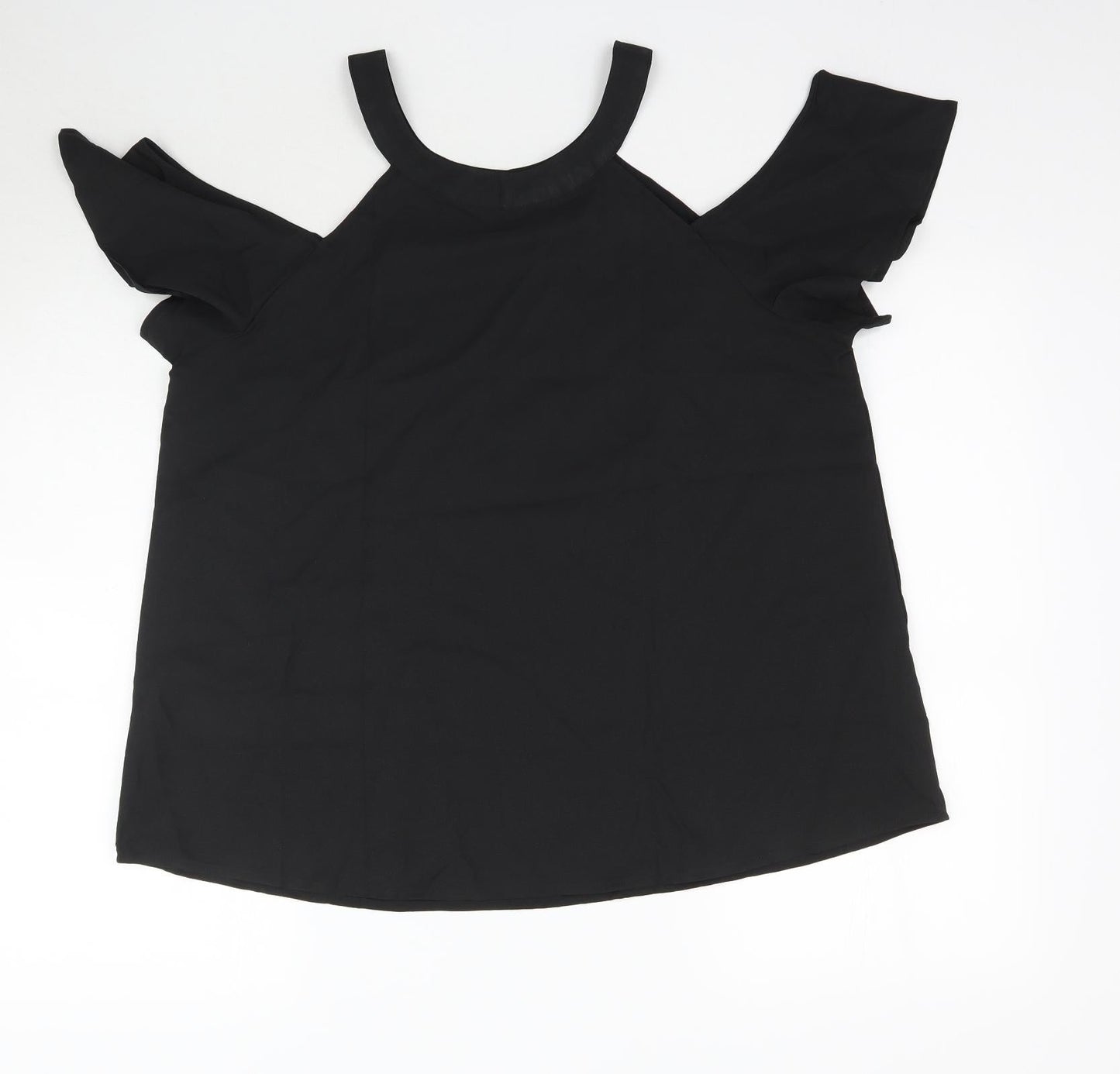 Avon Womens Black   Basic Blouse Size 14