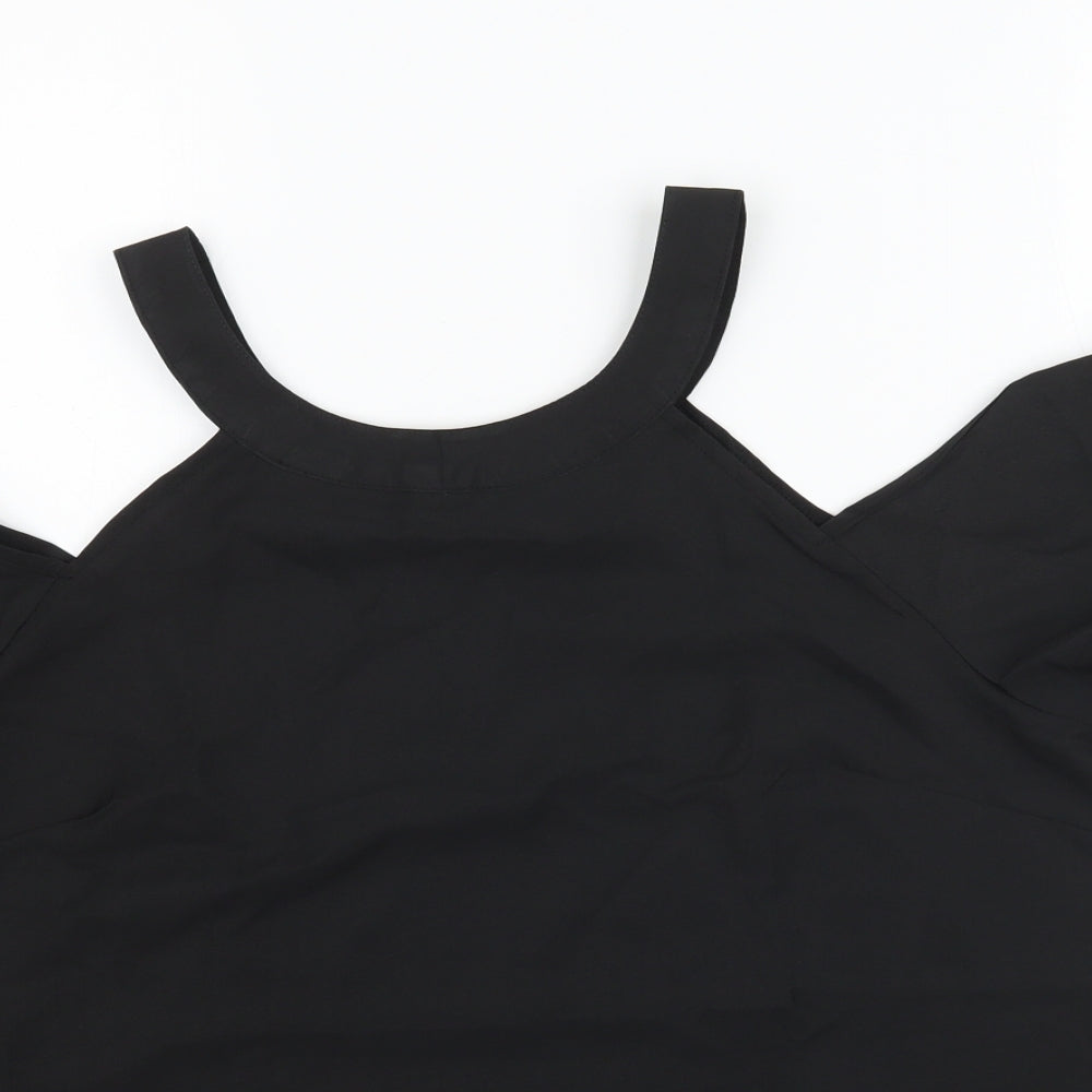 Avon Womens Black   Basic Blouse Size 14