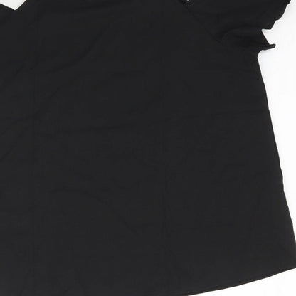 Avon Womens Black   Basic Blouse Size 14