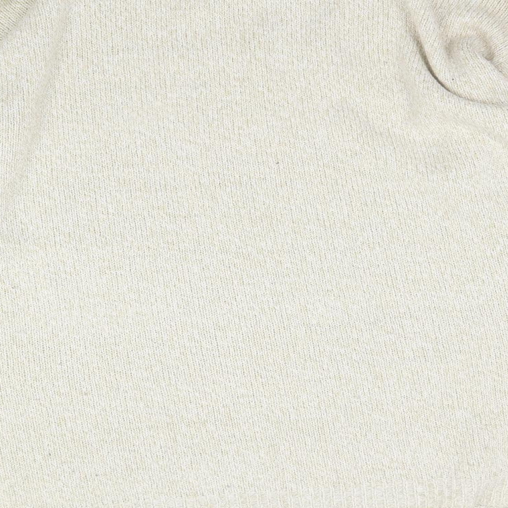Womens UK Size S New Look Beige Pullover Jumper