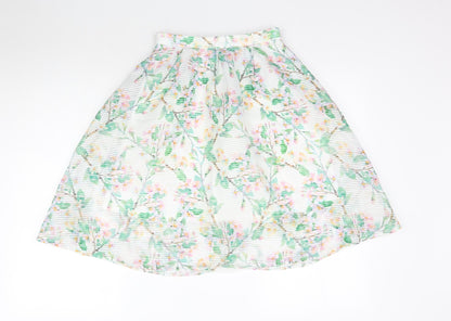 Atmosphere Womens Multicoloured Floral  A-Line Skirt Size 4
