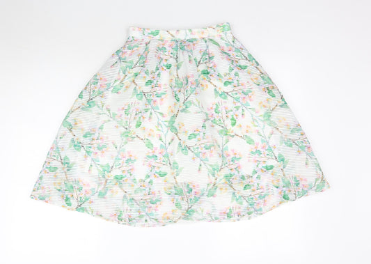 Atmosphere Womens Multicoloured Floral  A-Line Skirt Size 4