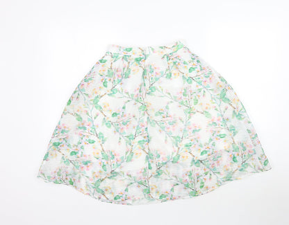 Atmosphere Womens Multicoloured Floral  A-Line Skirt Size 4