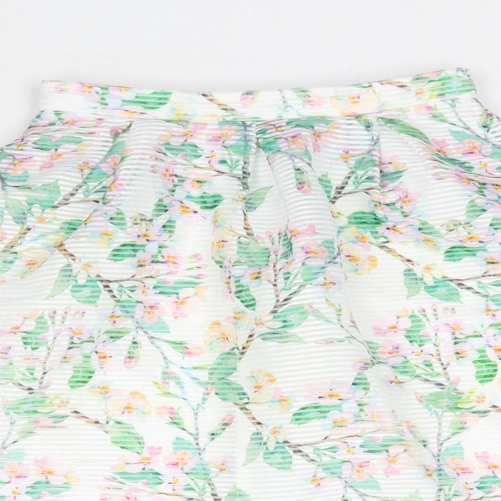 Atmosphere Womens Multicoloured Floral  A-Line Skirt Size 4