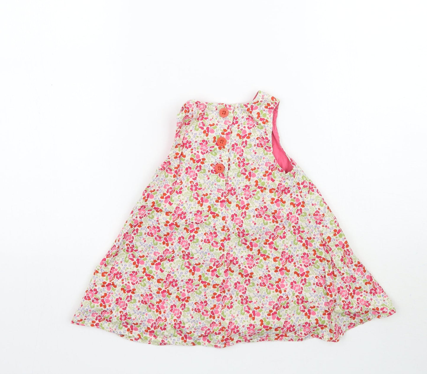 Debenhams Girls Multicoloured Floral  A-Line  Size 6-9 Months