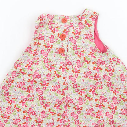Debenhams Girls Multicoloured Floral  A-Line  Size 6-9 Months