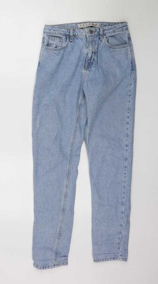 Denim Co. Womens Blue  Denim Skinny Jeans Size 8 L31 in
