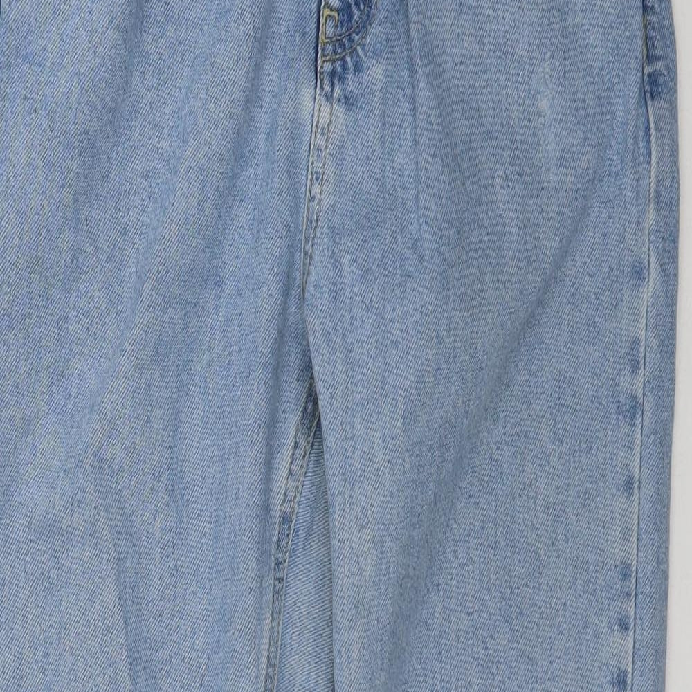 Denim Co. Womens Blue  Denim Skinny Jeans Size 8 L31 in