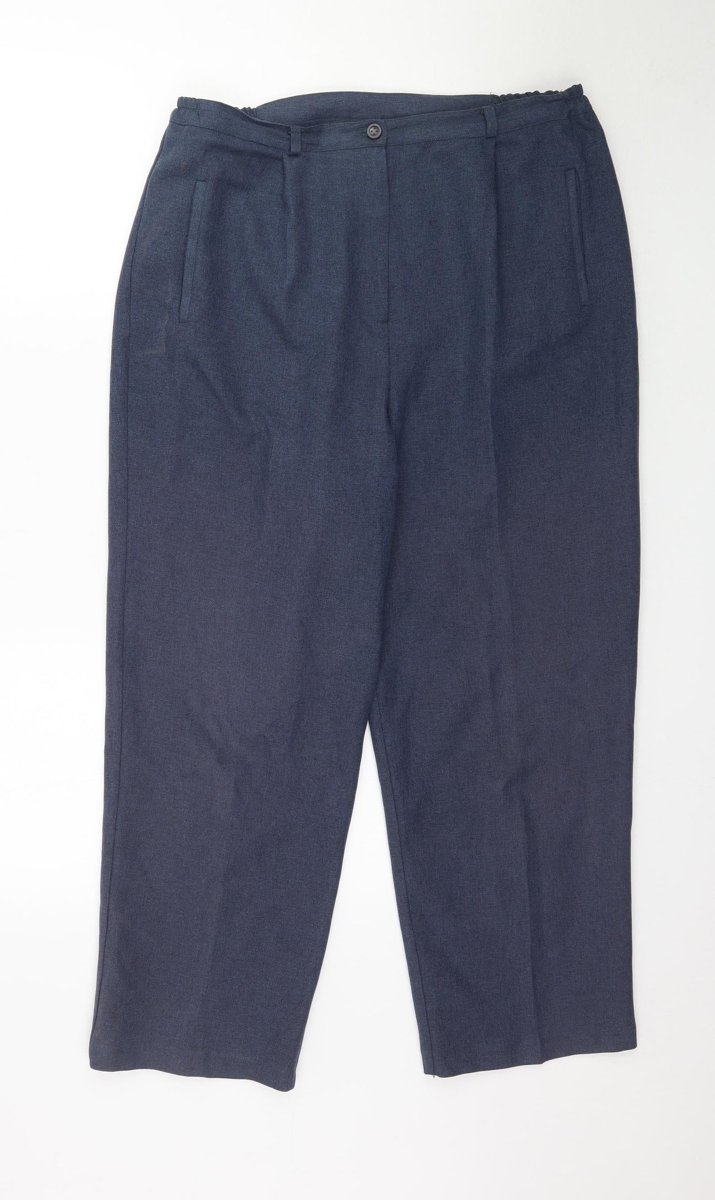 Classics Womens Blue   Trousers  Size 18 L27 in